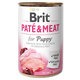 Brit Paté & Meat konzerva Puppy 400 g