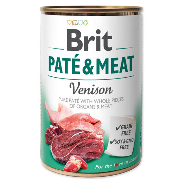 Brit Paté & Meat konzerva Venison 400 g