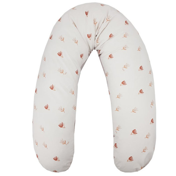 EKO Polštář na kojení Velvet Beige Meadow 180 cm