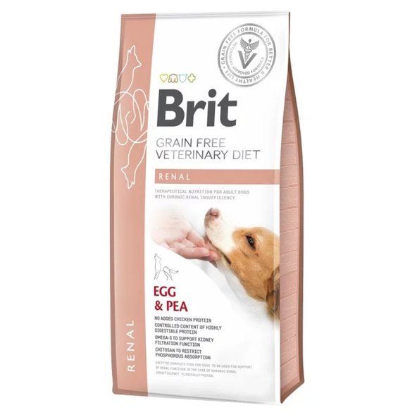 Brit Veterinary Diets GF granule pro psy Renal 12 kg