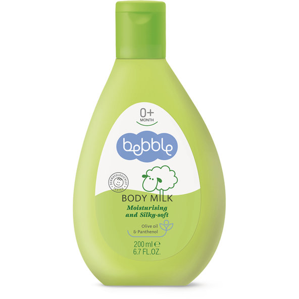 Bebble dětské tělové mléko 200 ml