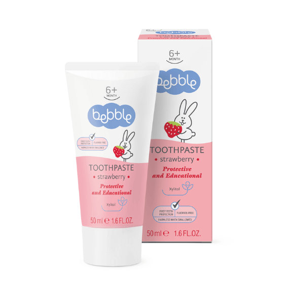 Bebble dětská zubní pasta jahoda 50 ml