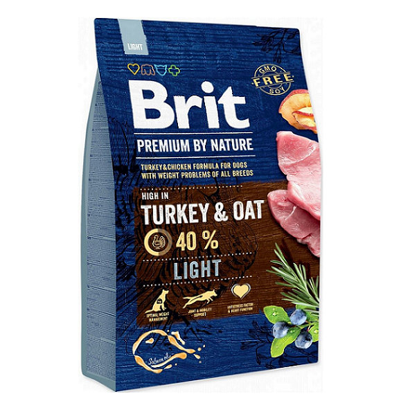 Brit Premium by Nature dog Light 3 kg