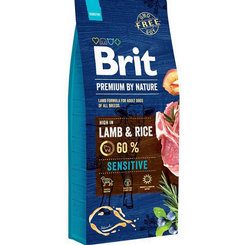 Brit Premium by Nature dog Sensitive Lamb 15 kg