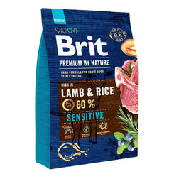 Brit Premium by Nature dog Sensitive Lamb 3 kg