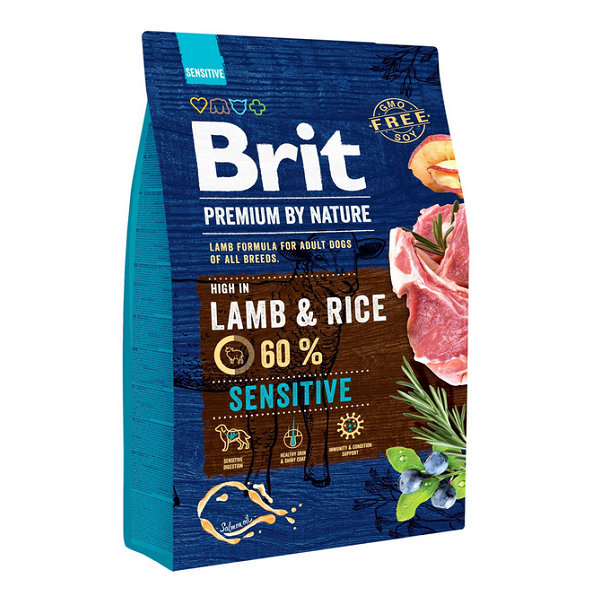 Brit Premium by Nature dog Sensitive Lamb 3 kg