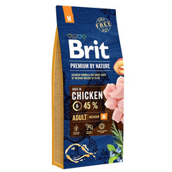 Brit Premium by Nature dog Adult M 15 kg