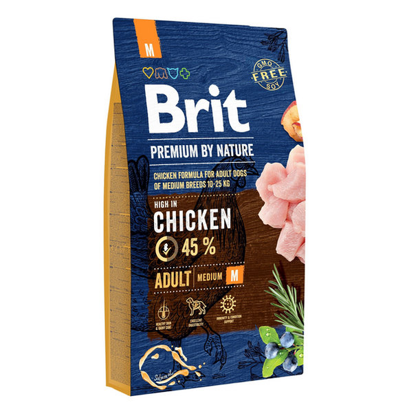 Brit Premium by Nature dog Adult M 8 kg