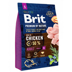 Brit Premium by Nature dog Adult S 3 kg