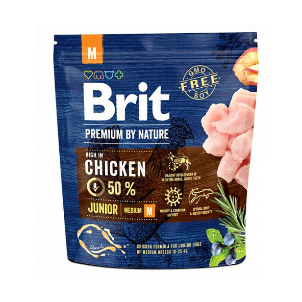 Brit Premium by Nature dog Junior S 1 kg