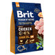 Brit Premium by Nature dog Senior S + M 3 kg