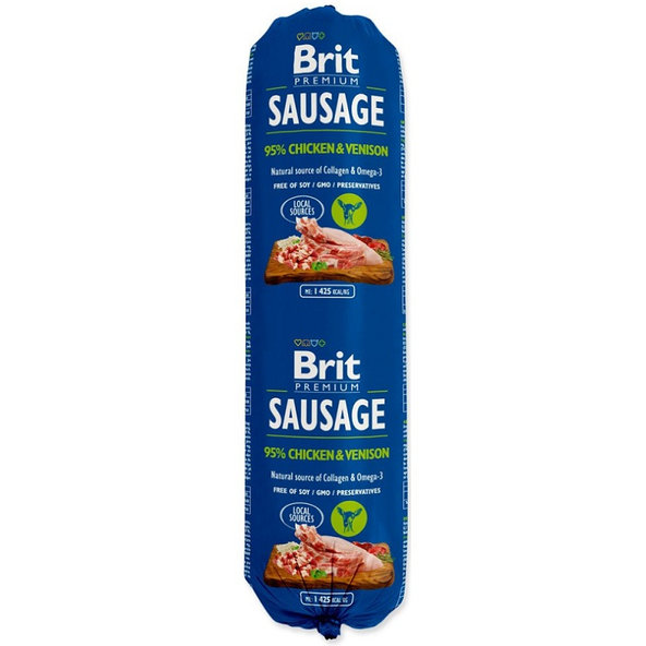 Brit Dog salám Chicken & Venison 800 g