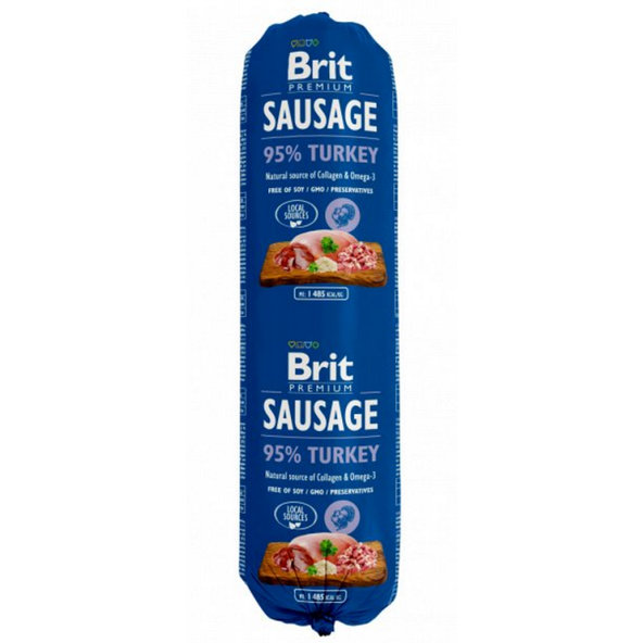 Brit Dog salám Turkey 800 g