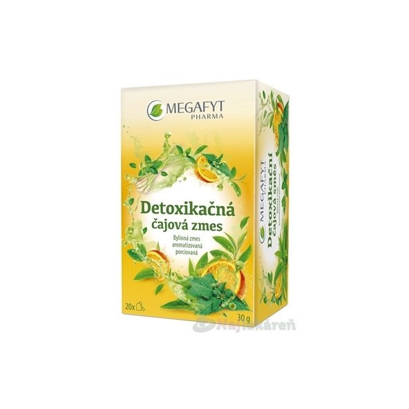 MEGAFYT Detoxikační čajová směs 20 sáčků