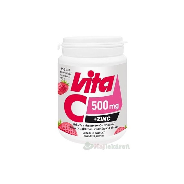 Vitabalans Vita C 500 mg + zinek 150 tablet