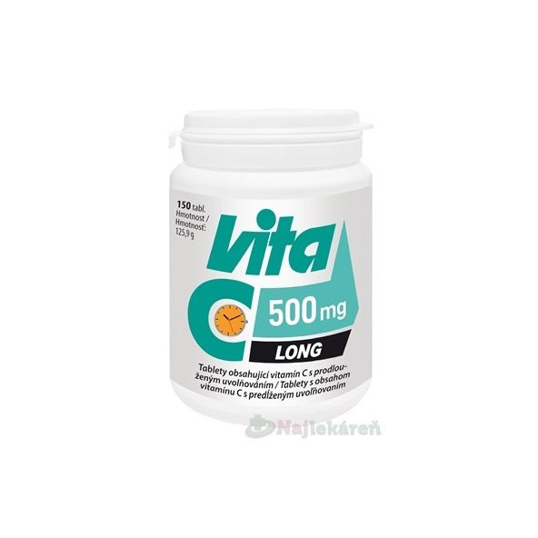 Vitabalans Vita C Long 500 mg 150 tablet