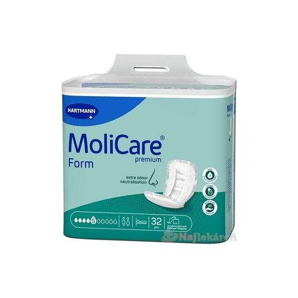 MoliCare Premium Form 5 kapek vkládací pleny 32 ks