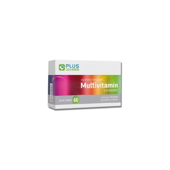 Plus Lekáreň Multivitamín s minerály 60 tablet