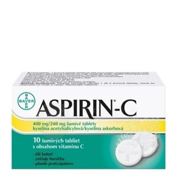 Aspirin-C proti bolesti 10 šumivých tablet