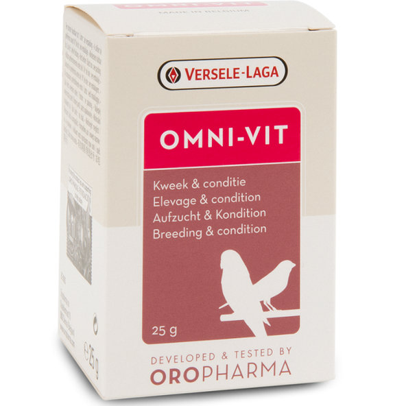 Versele Laga Oropharma Omni-Vit směs vitamínů a aminokyselin pro ptáky 25 g