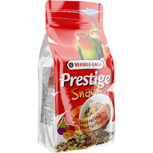 Versele-Laga Prestige Snack Big Parakeets pamlsek pro střední papoušky 125 g