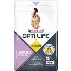 Versele Laga Opti Life Cat Urinary granule s kuřecím pro dospělé kočky s citlivými močovými cestami 2,5 kg