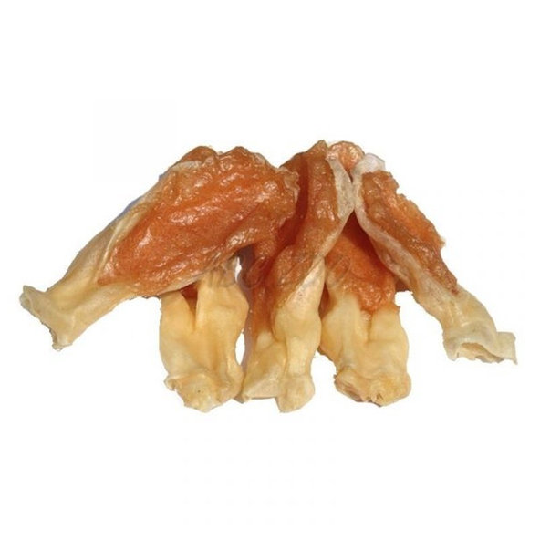 Salač Králičí uši plněné kuřetem pro psy 250 g