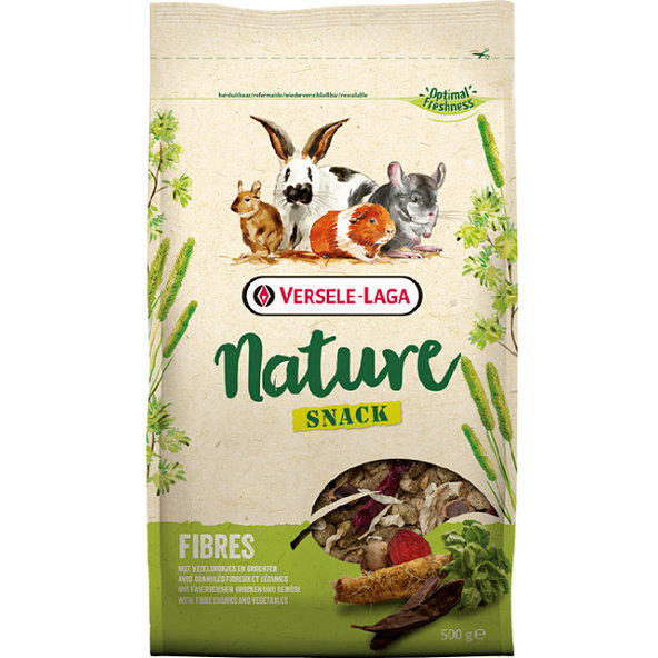 Versele-Laga Nature Snack Fibres pamlsek pro hlodavce s vlákninou 500 g