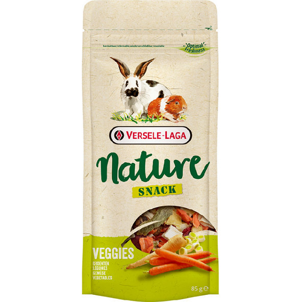 Versele Laga Nature Snack Veggies pamlsek pro hlodavce se zeleninou 85 g