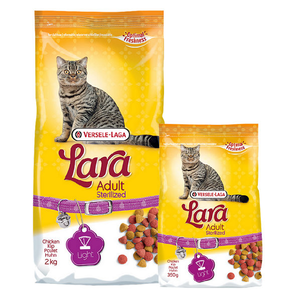 Versele Laga Lara Adult Sterilized Chicken granule s kuřecím pro sterilizované kočky 350 g