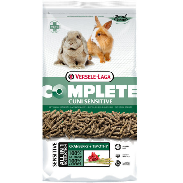 Versele-Laga Complete Cuni Sensitive extrudované pelety pro králíky s citlivým trávením 1,75 kg
