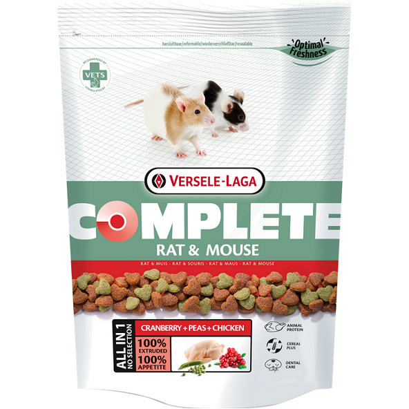 Versele-Laga Complete Rat & Mouse extrudované pelety pro potkany a myši 500 g