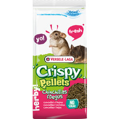 Versele Laga Crispy Pellets Chinchillas & Degus pelety pro činčily a osmáky degu 1 kg