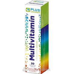 Plus Lekáreň Multivitamín šumivé tablety 20ks