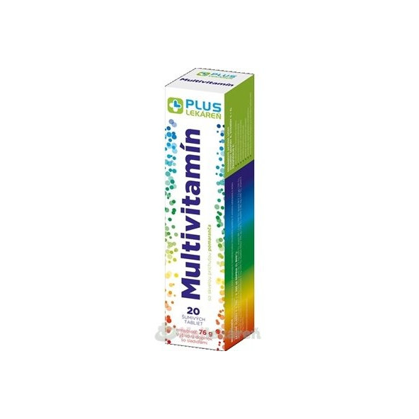 Plus Lekáreň Multivitamín šumivé tablety 20ks