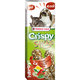 Versele-Laga Crispy Sticks Rabbit & Chinchilla pamlsek pro králíky a činčily s bylinkami 2 ks 110 g