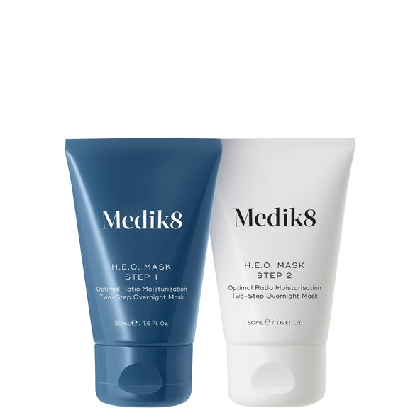 Medik8 H.E.O. dvoukroková noční hydratační maska 2x50 ml