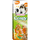 Versele-Laga Crispy Sticks Rabbits & Guinea Pigs pamlsek pro králíky a morčata s mrkví a petrželí 2 ks 110 g