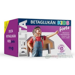 DELTA betaglukán Kids Forte 40 kapslí