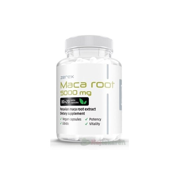 Zerex maca extrakt koreň 100 kapslí