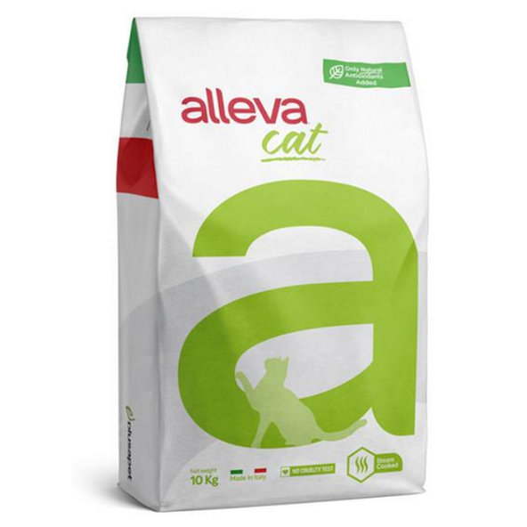 Alleva Holistic dospělé kočky kuře kachna aloe vera ženšen 10 kg