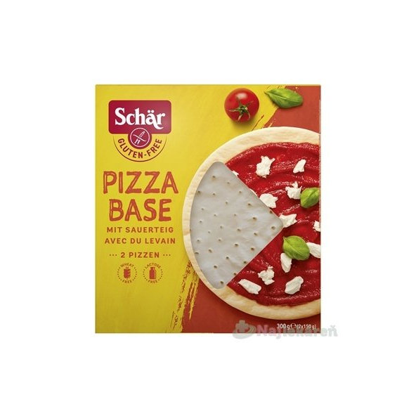 Schär Pizza Base bezlepkový korpus na pizzu