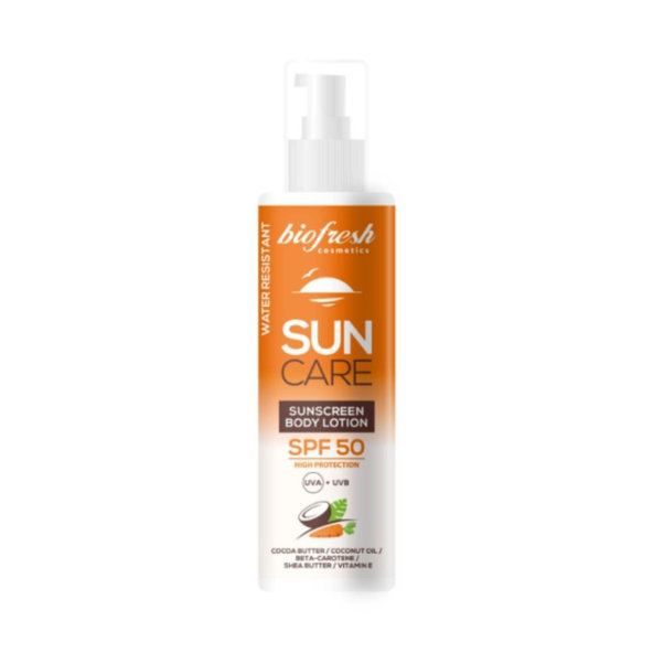 Biofresh Sun Care tělové mléko SPF 50 s pumpičkou 200 ml