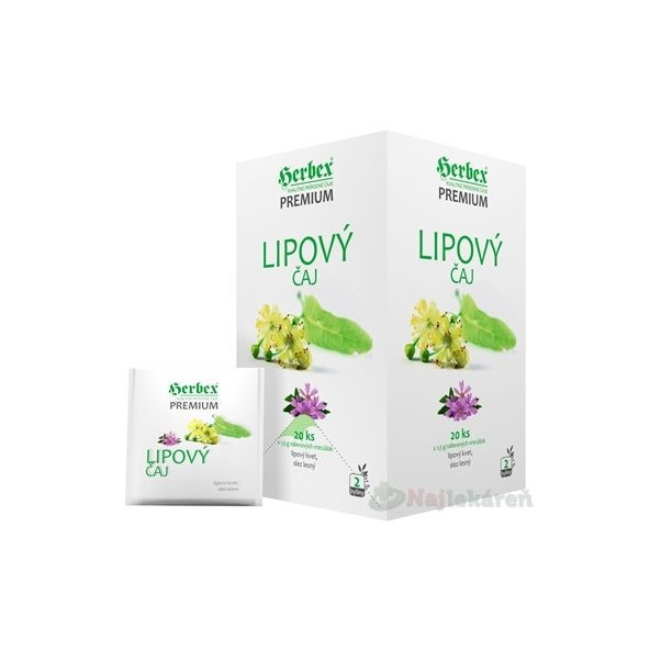 HERBEX lipový čaj 20x1,5 g