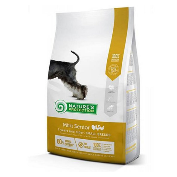 Natures Protection pro psy senior mini drůbeží 7+ 7,5 kg