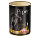 PIPER konzerva pro psy s kuřecími srdíčky a hnědou rýží 400 g