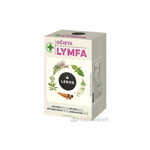 Leros čaj lymfa očista 20x1,5 g