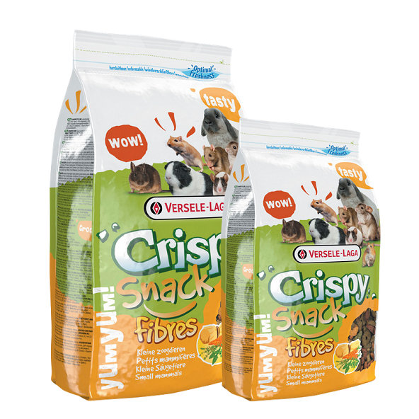 Versele Laga Crispy Snack Fibres pamlsek pro králíky a malé hlodavce 650 g