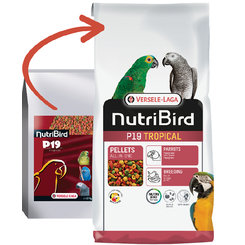 Versele-Laga NutriBird P19 Tropical krmivo pro velké papoušky 10 kg