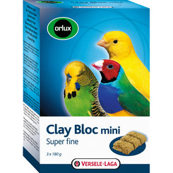 Versele Laga Orlux Clay Bloc Mini jílový blok pro malé druhy ptáků 540 g